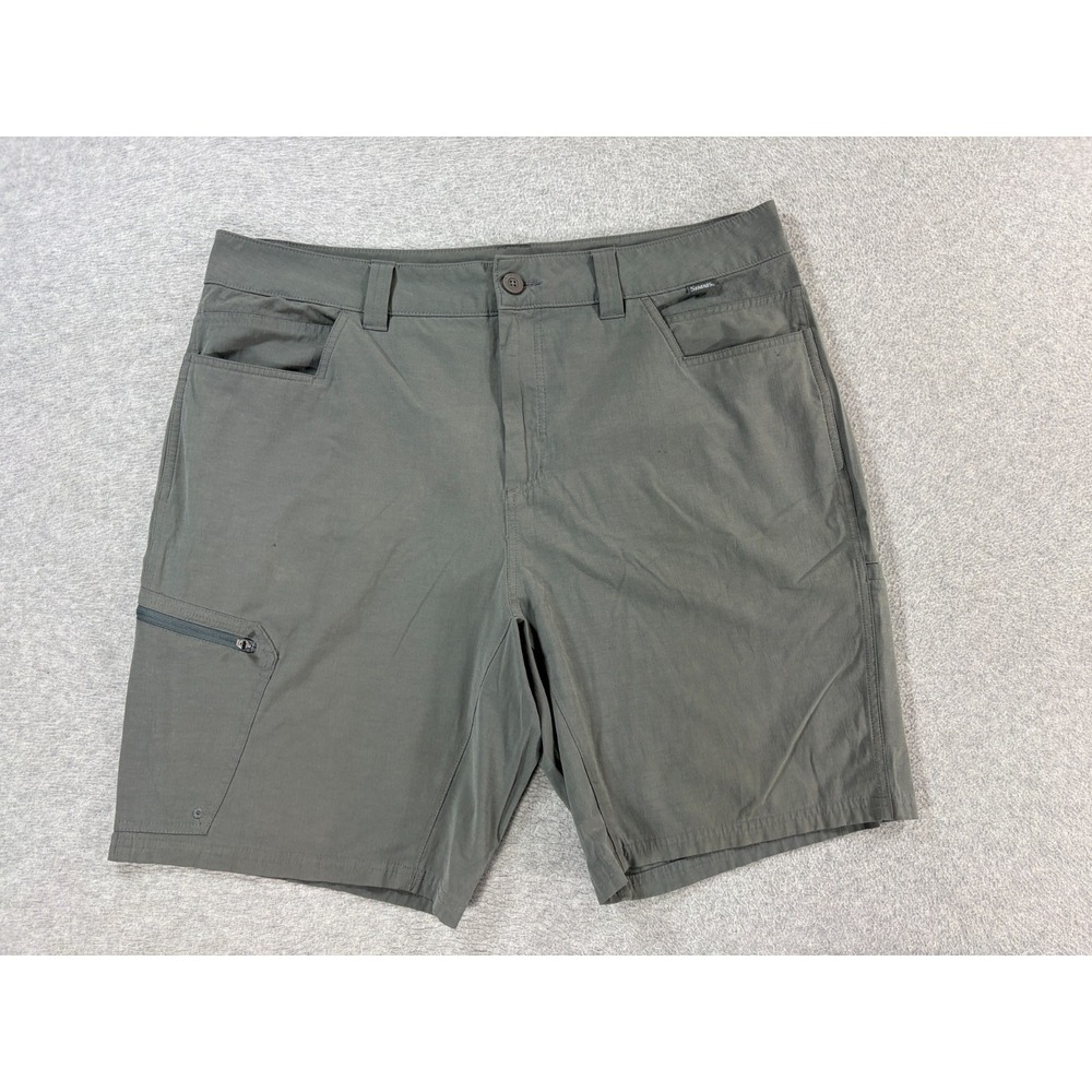 Simms Cargo Fishing GUIDE Shorts (Men's 38) Gray - 9"